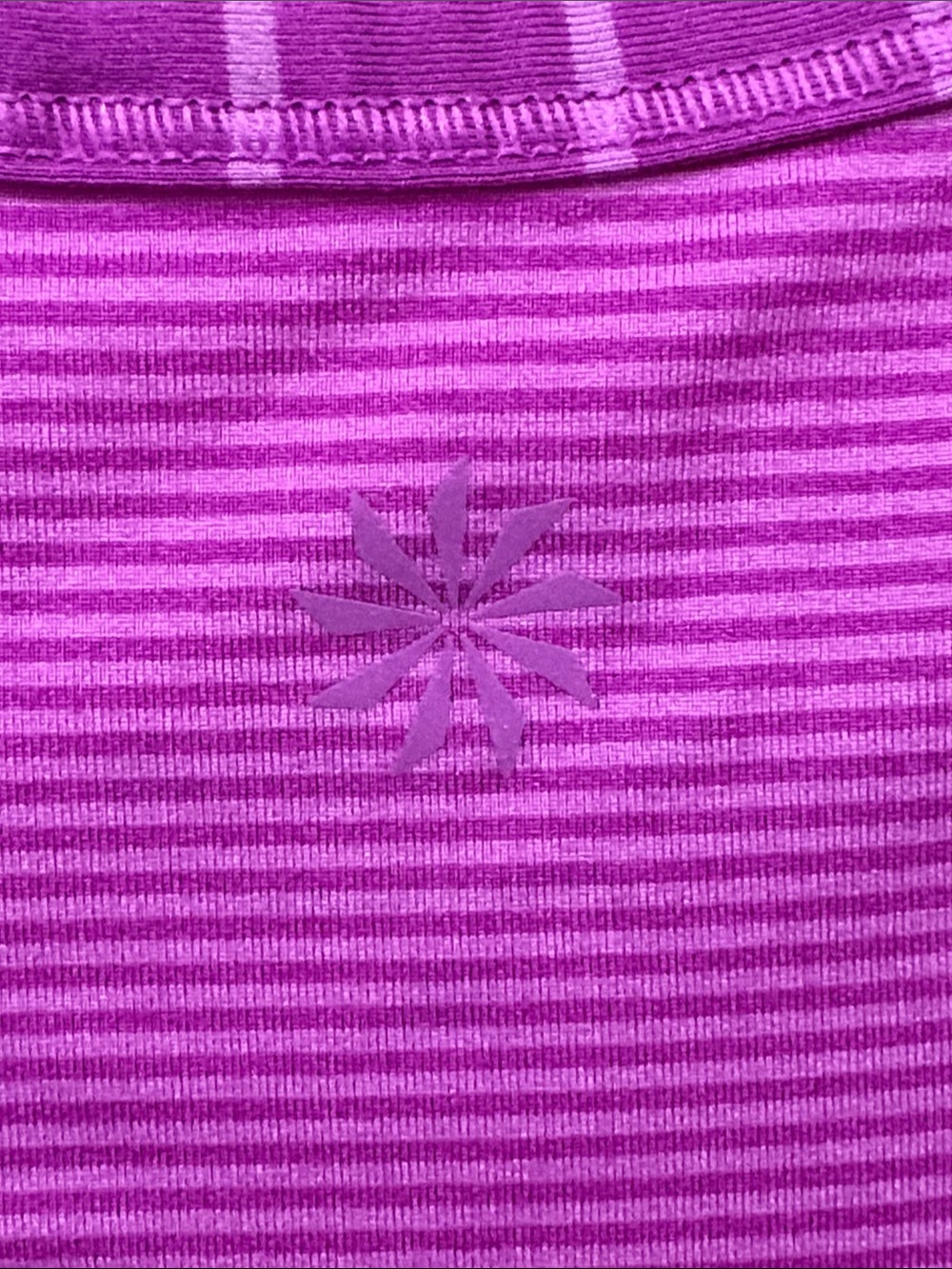 Athleta Magenta-Striped Racerback Tank - Picture 4 of 7